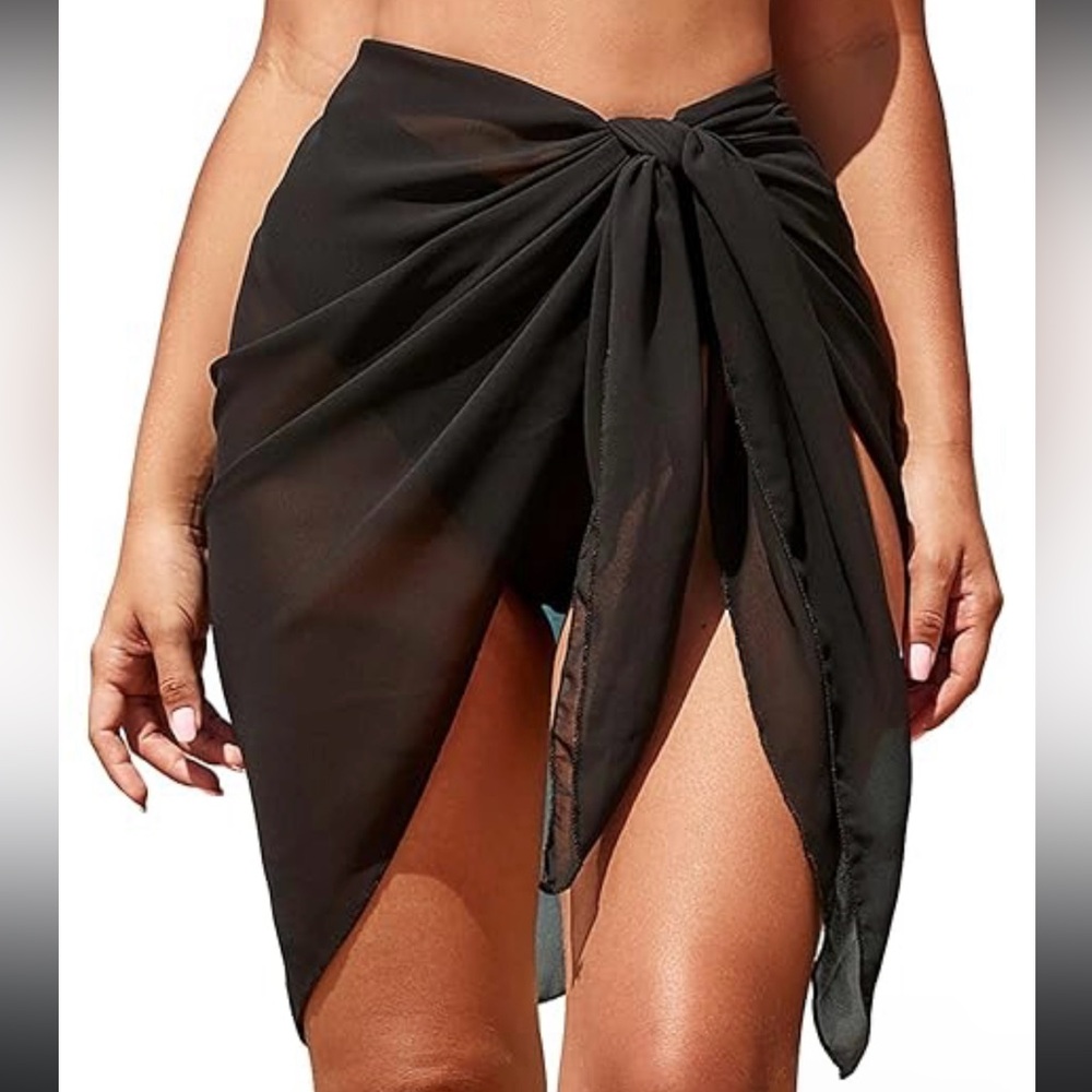 Sheer Sarong Coverup Wrap